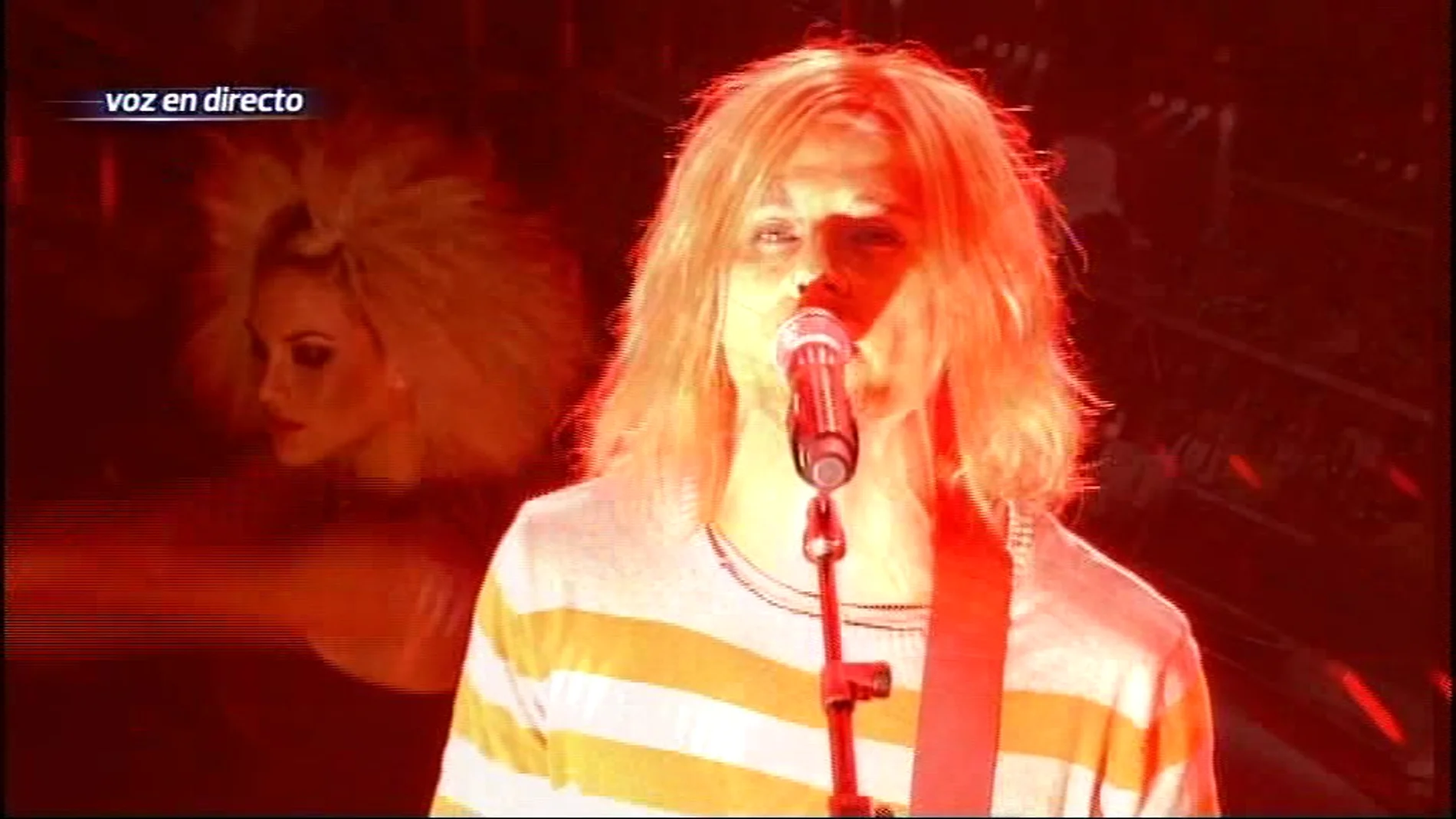 Julio Iglesias Jr imita a Kurt Cobain en Tu cara me suena