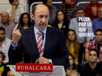 Acto de Rubalcaba en Burgos