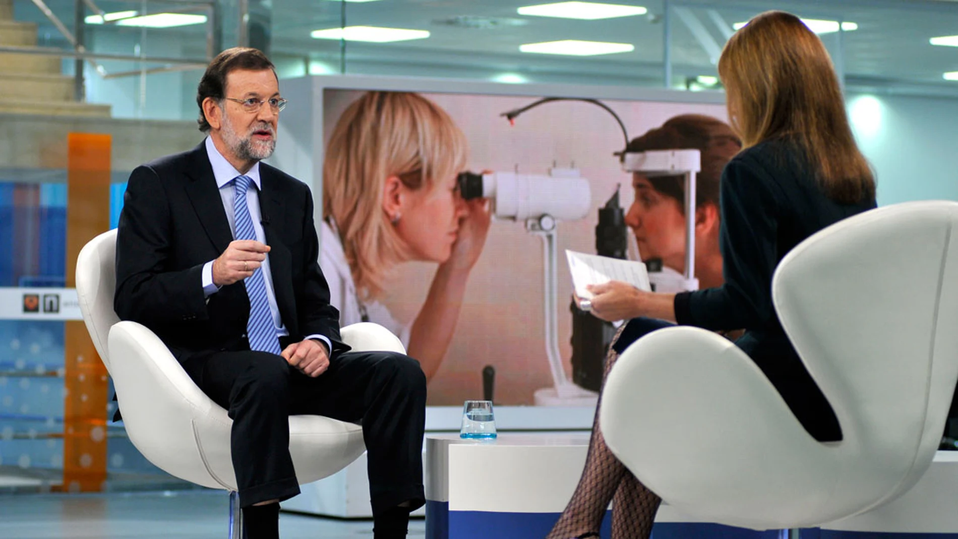 Entrevista a Mariano Rajoy en Antena 3