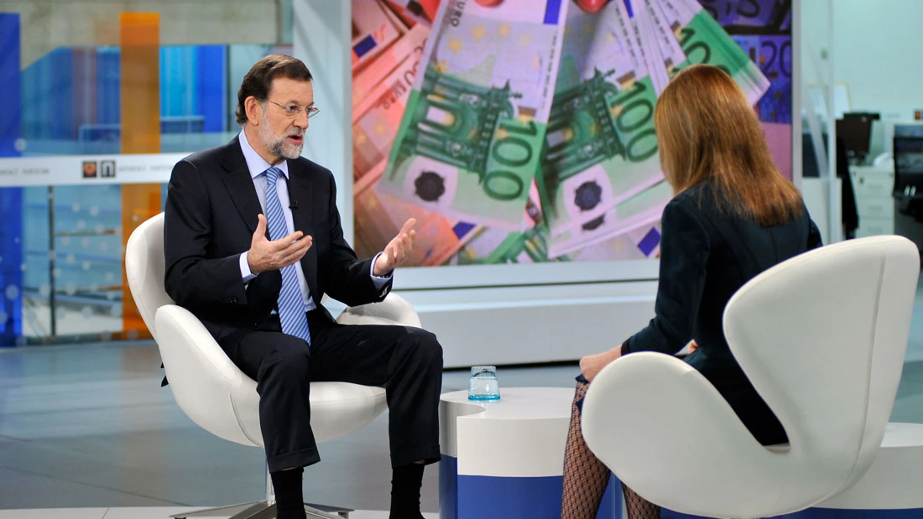 Entrevista a Mariano Rajoy en Antena 3