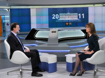 Mariano Rajoy junto a Gloria Lomana