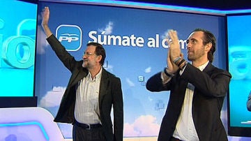 Rajoy y Bauzá, en Inca (Mallorca)