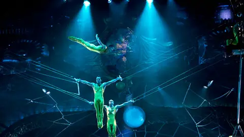 Zarkana, el espectáculo del Circo del Sol Zarkana, el espectáculo del Circo del Sol