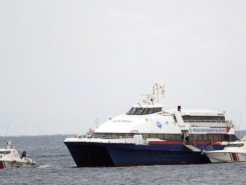 Liberación del ferry secuestrado en Turquía Liberación del ferry secuestrado en Turquía