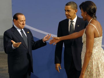 Berlusconi y los Obama
