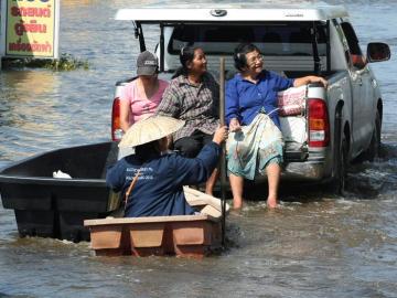 Inundaciones en Tailandia