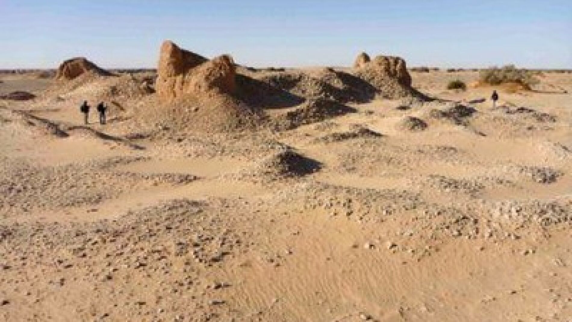 Restos de la ciudad perdida de los Garamantes