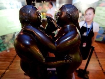 Obras de Botero cobran protagonismo en una subasta de Nueva York