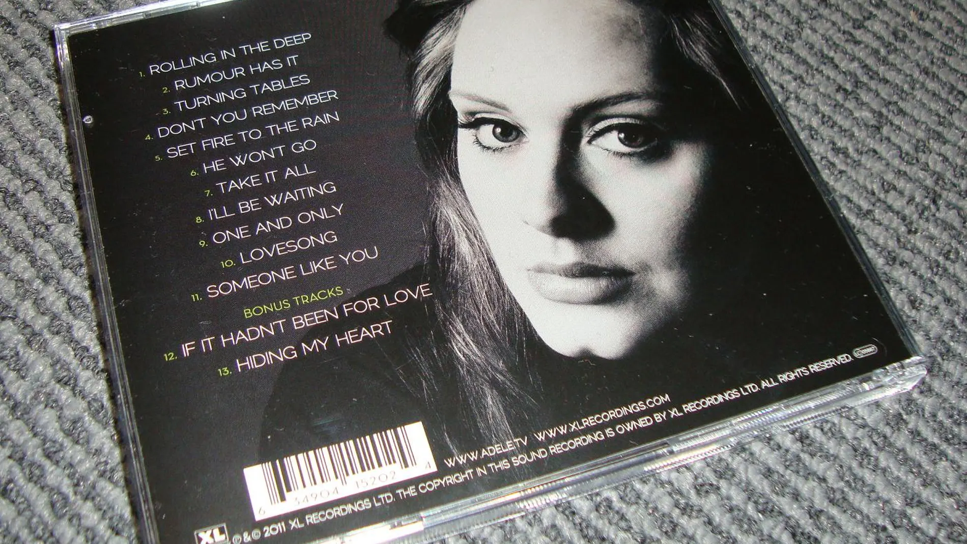 Disco 21 de Adele Disco 21 de Adele