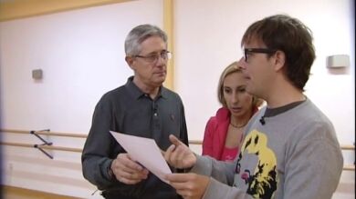 Ensayo de Josema Yuste imitando al El Puma 