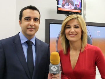 Luis Fraga y Sandra Golpe Luis Fraga y Sandra Golpe