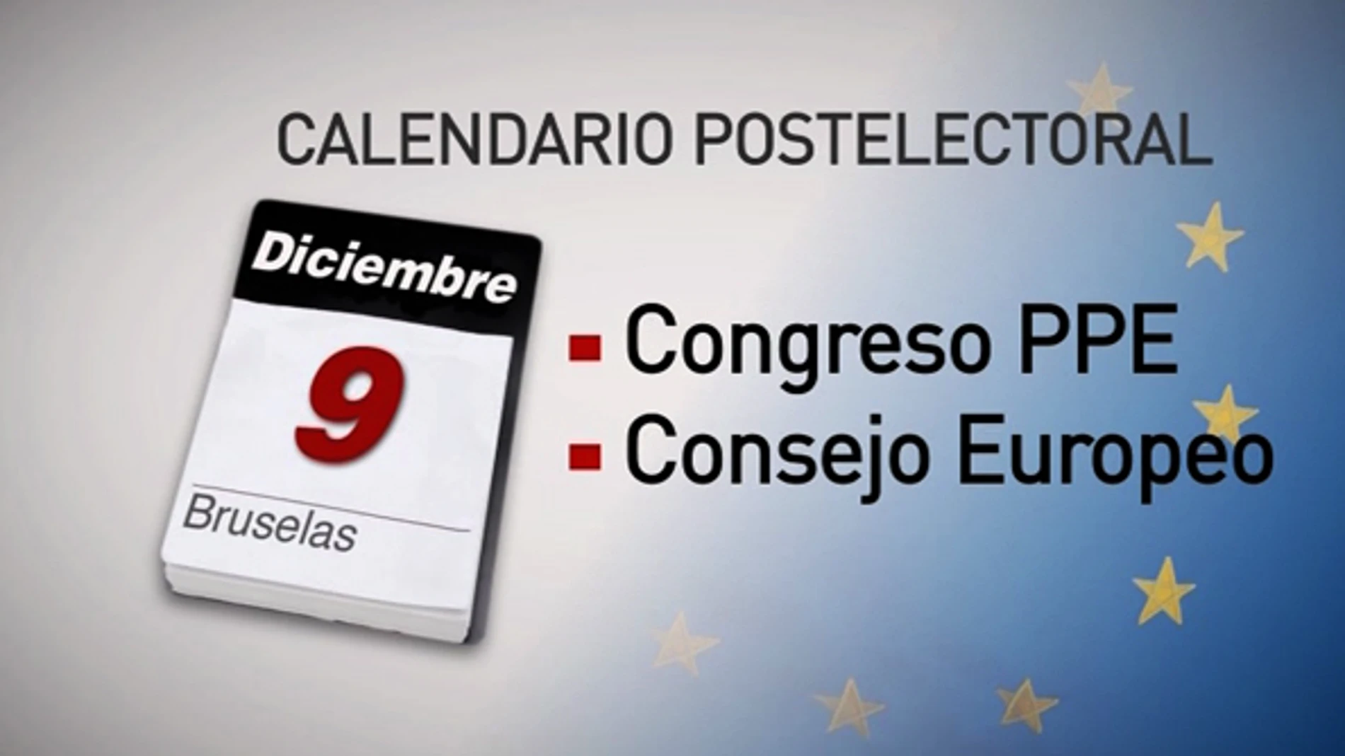 Calendario electoral.