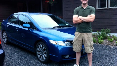 El joven Brian DeFrees