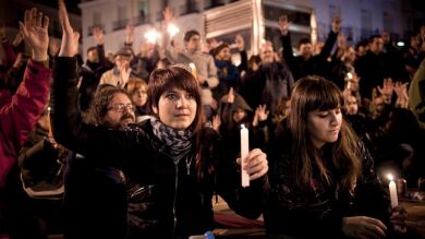 Los indignados reclaman 