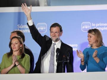Rajoy celebra la victoria