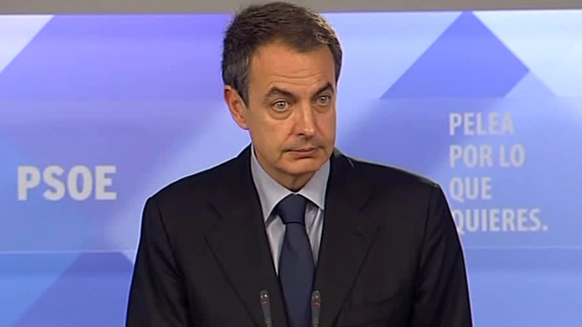 Zapatero anuncia el Congreso Federal del PSOE 