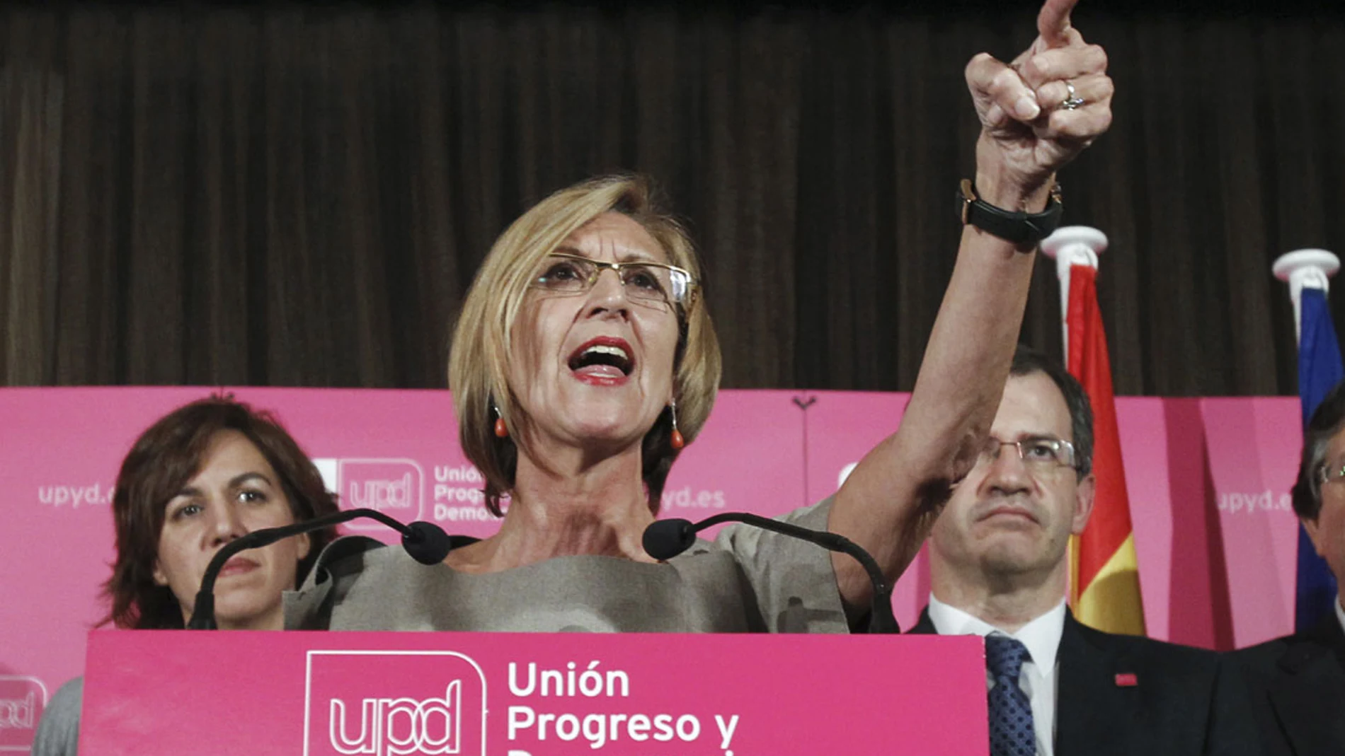 Rosa Díez, líder de UPyD Rosa Díez, líder de UPyD