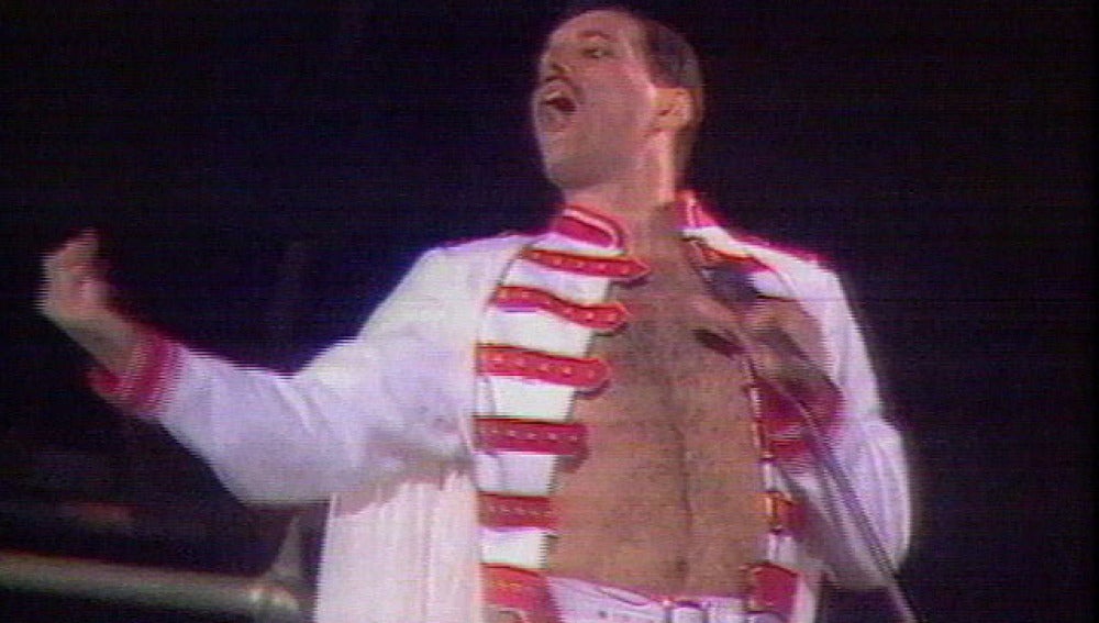 Freddie Mercury, líder de Queen