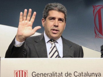 Francesc Homs, portavoz de la Generalitat de Cataluña