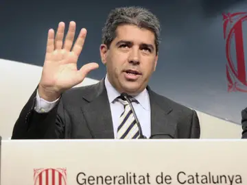Francesc Homs, portavoz de la Generalitat de Cataluña Francesc Homs, portavoz de la Generalitat de Cataluña