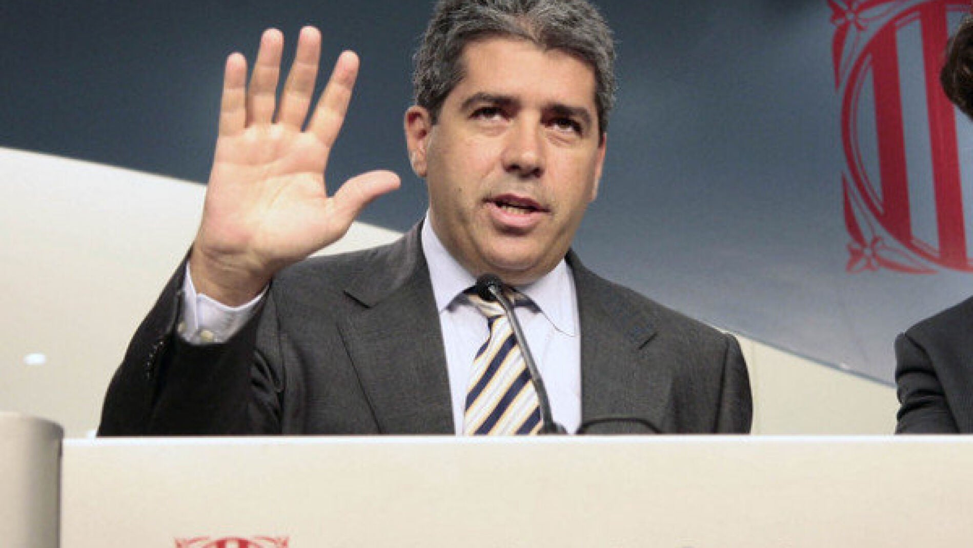 Francesc Homs, portavoz de la Generalitat de Catalu&ntilde;a