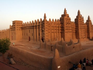 Imagen de Tombuctú, al norte de Malii