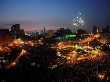 Concentración en la Plaza Tahrir de Egipto Concentración en la Plaza Tahrir de Egipto
