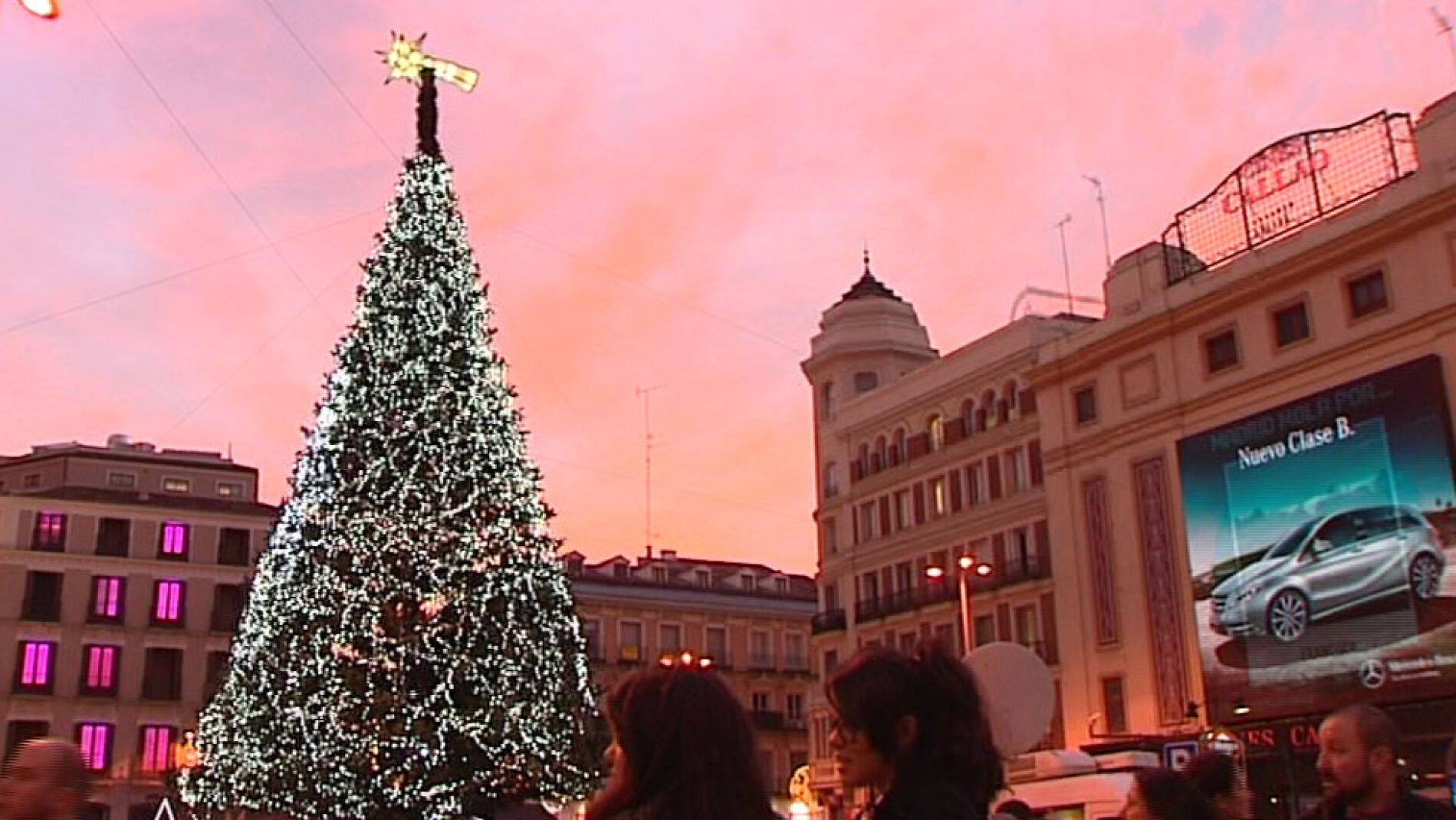 Alumbrado navide&ntilde;o en Madrid