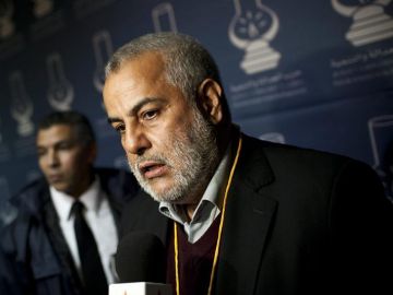  El líder del partido islamista Partido Justicia y Desarrollo (PJD) Abdelilah Benkiran