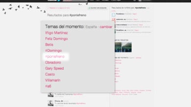 #Ponlefreno llega a la meta de las redes sociales y se convierte en TT en twitter