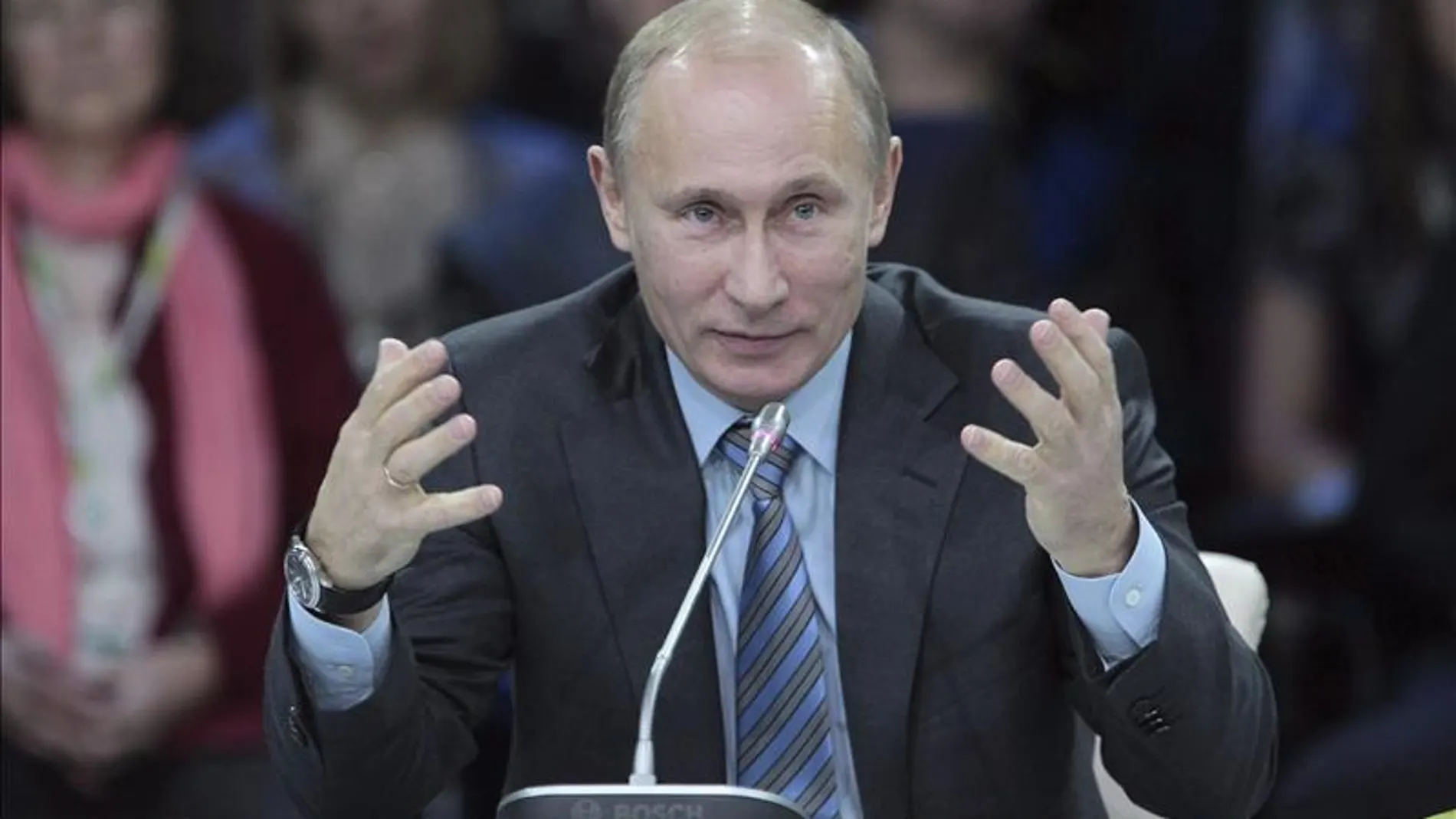 El presidente ruso, Vladimir Putin El presidente ruso, Vladimir Putin