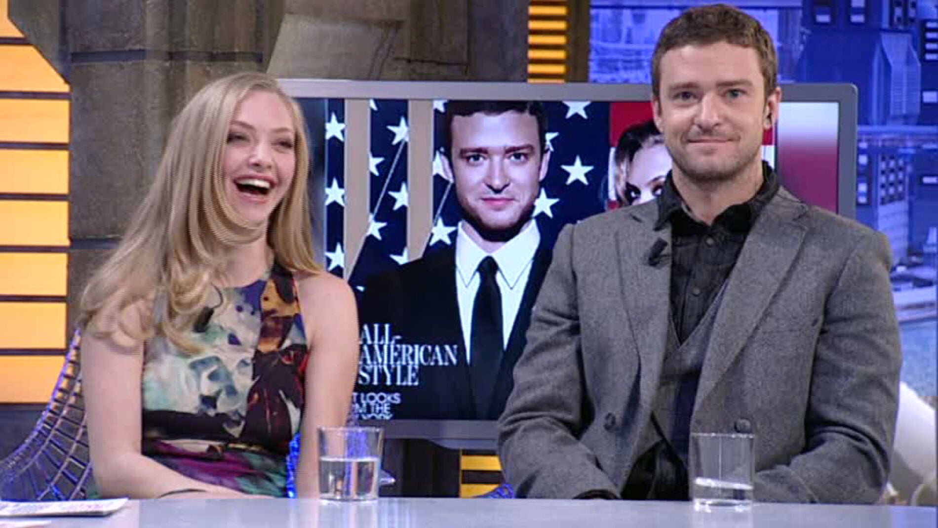 Justin Timberlake y Amanda Seyfried en El Hormiguero