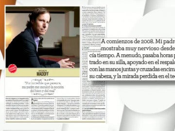 Andrew Madoff: "Mi padre nos repetía a menudo que en la vida había que ser honrados."