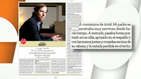 Andrew Madoff: "Mi padre nos repet&iacute;a a menudo que en la vida hab&iacute;a que ser honrados."