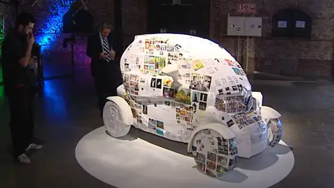 El lado artístico del 'Twizy' El lado artístico del 'Twizy'