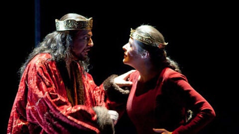Los protagonistas de 'Macbeth' de Verdi