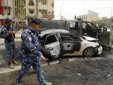 Doble atentado en Irak Doble atentado en Irak