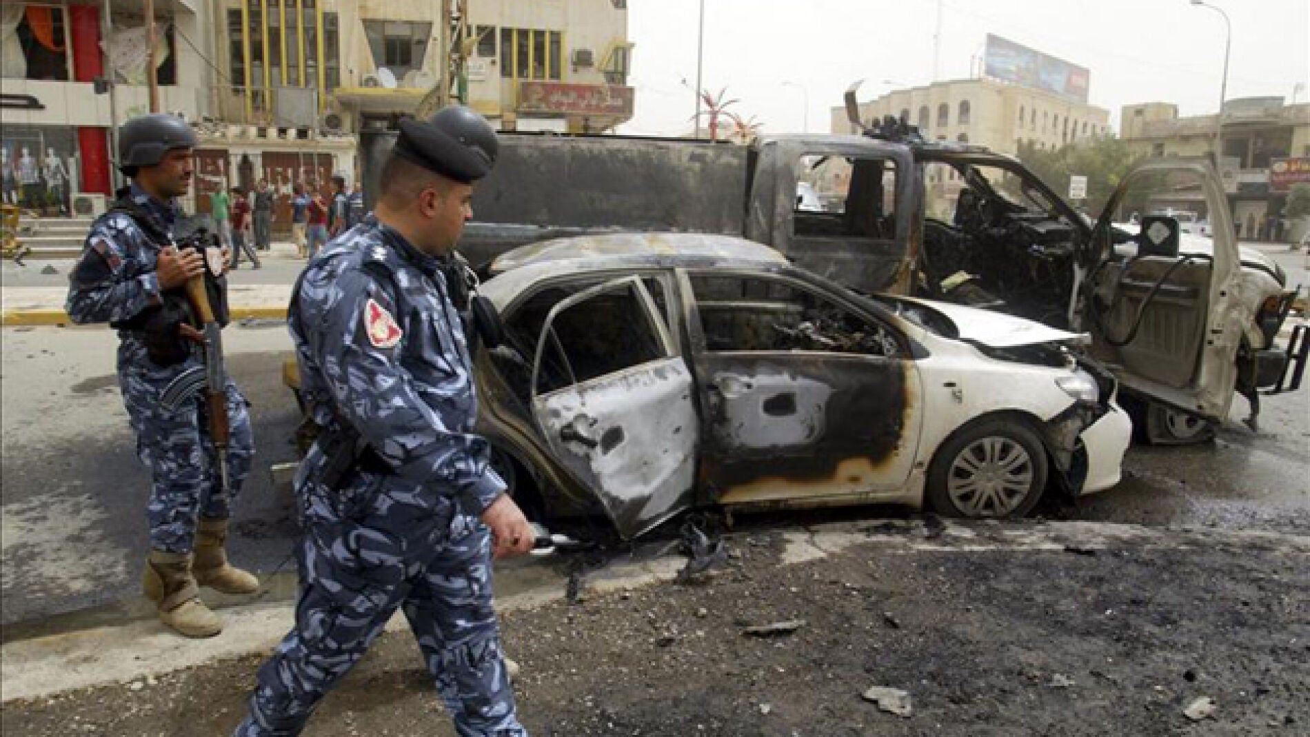 Doble atentado en Irak