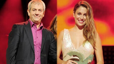 Carlos Sobera y Blanca Suárez recogen su premio Ondas