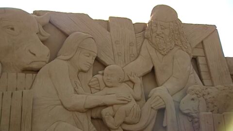 Bel&eacute;n de arena en Gran Canaria