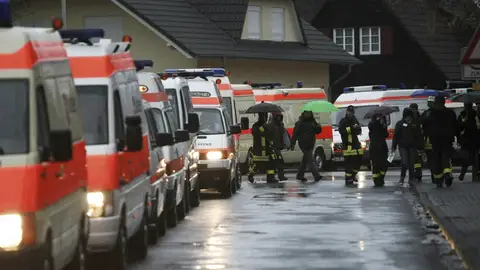 Evacuados en Alemania Evacuados en Alemania