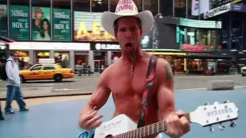 El Cowboy desnudo de Nueva York El Cowboy desnudo de Nueva York