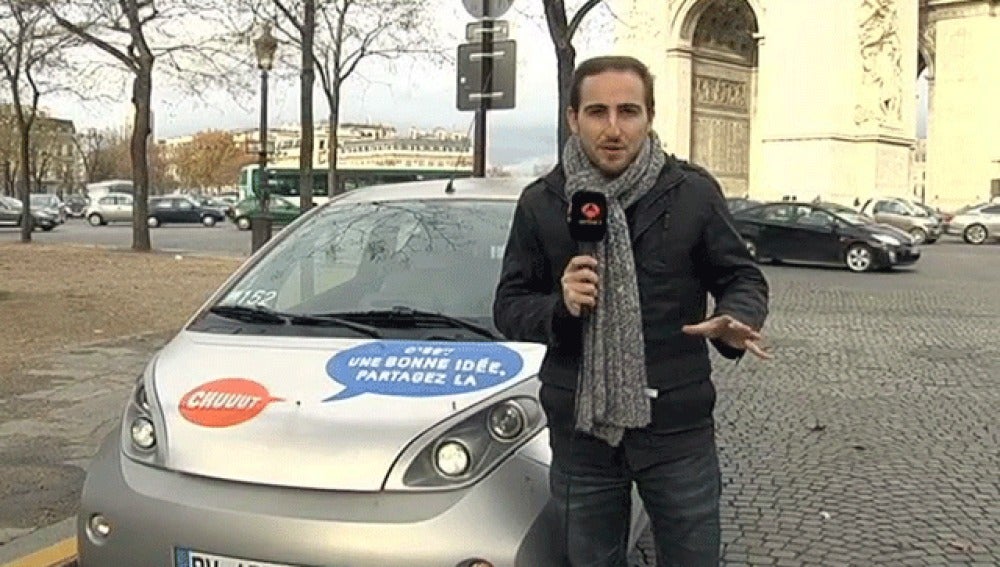 París, primera ciudad del mundo con una flota de coches eléctricos de alquiler