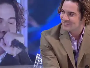 David Bisbal, en 'El Hormiguero' David Bisbal, en 'El Hormiguero'