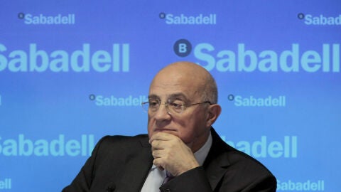 El presidente del Banco Sabadell, Josep Oliu