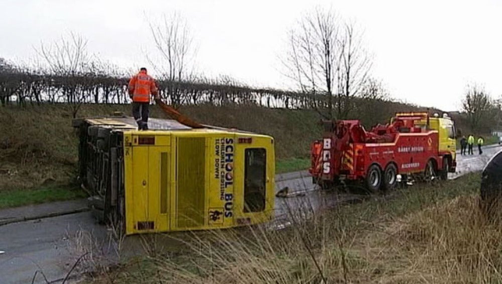 Escocia, en alerta roja por un temporal de fuertes vientos 