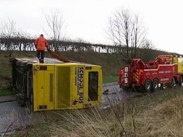 Escocia, en alerta roja por un temporal de fuertes vientos 