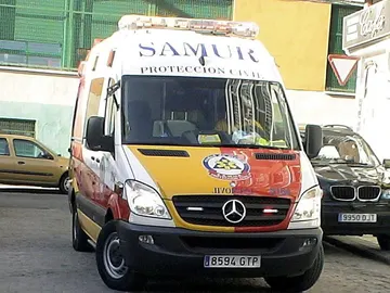 Una ambulancia del SAMUR Una ambulancia del SAMUR