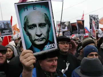 Protestas en Putin Protestas en Putin