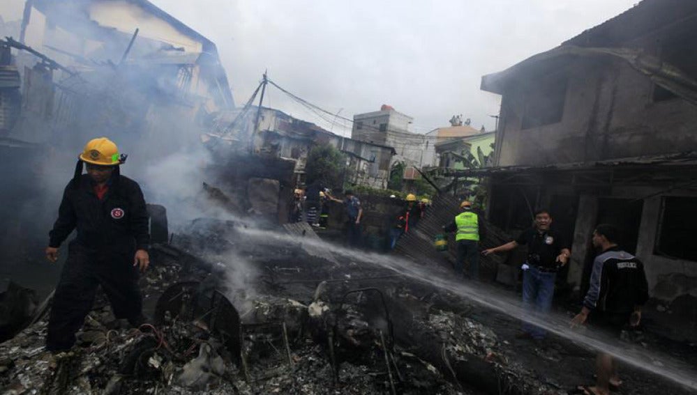 Accidente aéreo en Filipinas